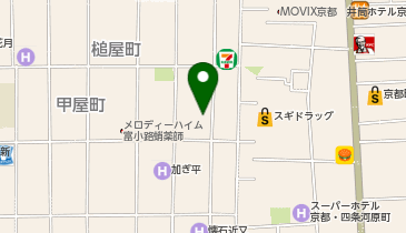 伽羅ビルの地図画像