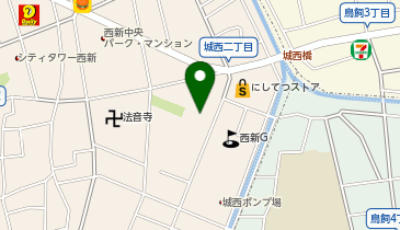 城西島塚ビルの地図画像