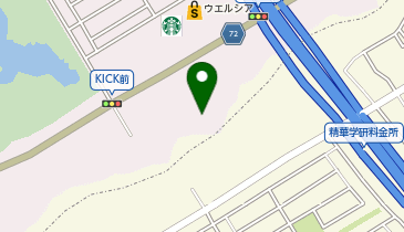 けいはんなオープンイノベーションセンターの地図画像