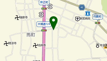 B・Jビルディングの地図画像