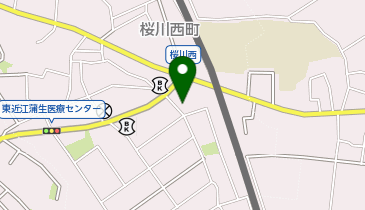 第二蒲生ビルの地図画像