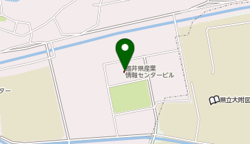 福井県産業情報センタービルの地図画像