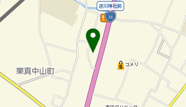 栗真MSビルの地図画像