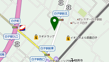 白子駅前ビルの地図画像