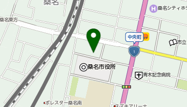桑名ビルの地図画像