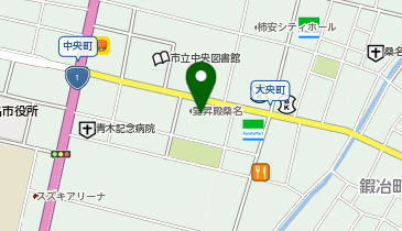 山松本社ビルの地図画像