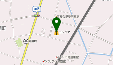 ボナンザプラザヨシヅヤ佐屋店の地図画像