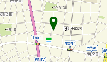 八代ビルの地図画像