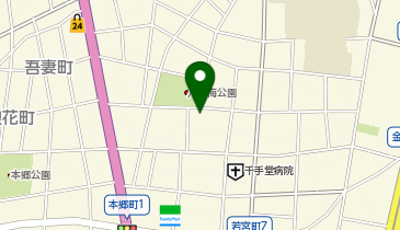 服部ビルの地図画像