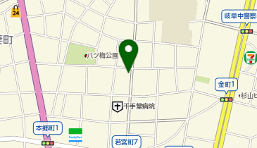 子安ビルの地図画像