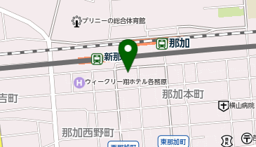 那加ビルの地図画像
