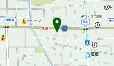 ハイファームビルの地図画像