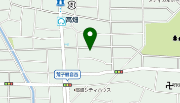 高畑ビルの地図画像