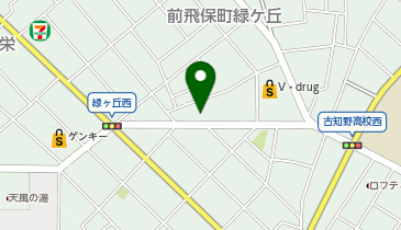 緑ケ丘角新ビルの地図画像
