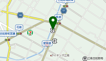 十六・明治安田江南ビルの地図画像