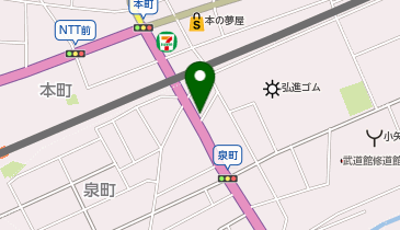 西明ビルの地図画像