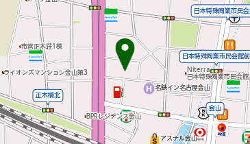 金山スズキビルの地図画像