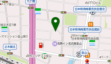 金山ゴールドマインビルの地図画像