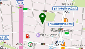 金山イワセビルの地図画像