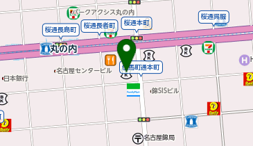 ORE錦二丁目ビルの地図画像