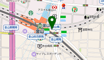 ヤガミ金山第2ビルの地図画像