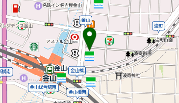 金山共同ビルの地図画像