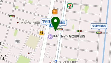 有信社ビルの地図画像