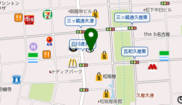 栄ガスビルの地図画像