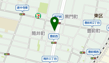 黒門ビルの地図画像