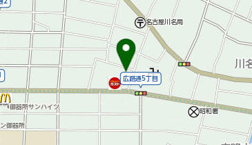 三越ビルの地図画像