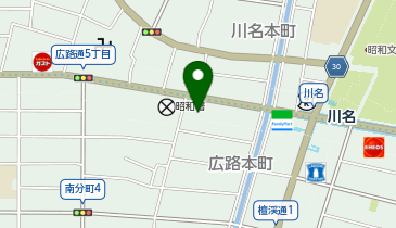 服部ビルの地図画像