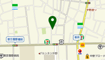 ぽんた食堂の地図画像