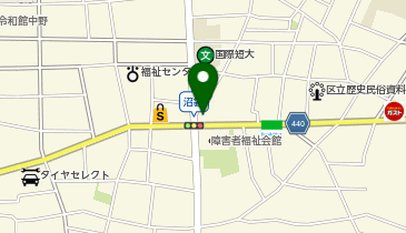 めん屋 桔梗の地図画像