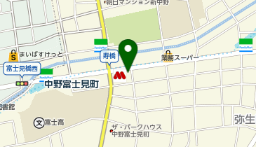 アジアンエスニック料理&バーコセリ 弥生町店の地図画像