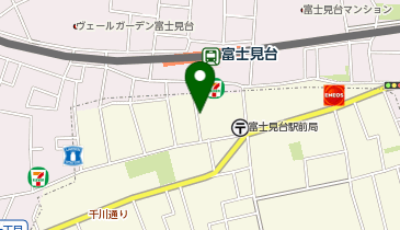 タイ食堂ひょうたん富士見台店の地図画像