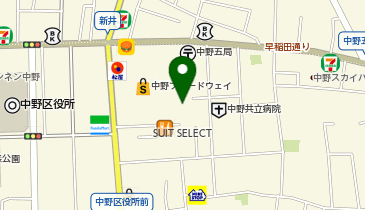 レストランパブ スカーレットの地図画像