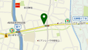 中華料理あたかの地図画像