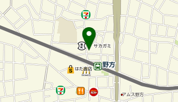 串かつ 若菜の地図画像