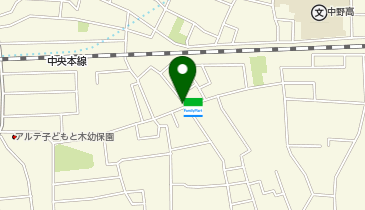 八郎食堂の地図画像