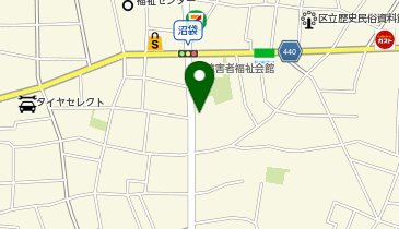 割烹 若松の地図画像