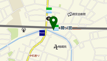 唐揚げ専家 葵の地図画像
