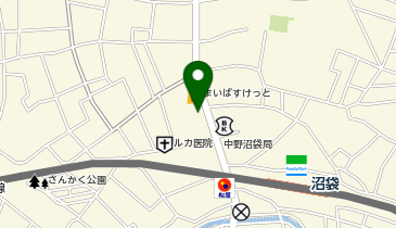 松のや・マイカリー食堂 沼袋店の地図画像