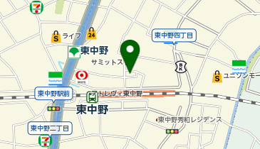 生パスタ and ピッツァカフェ食堂スパッツァの地図画像