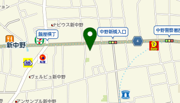 金太郎 中野店の地図画像