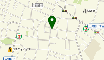 銀のさら 落合店の地図画像