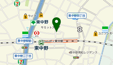 飲食店 らんらんの地図画像