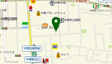 馬肉食堂 さくらの地図画像
