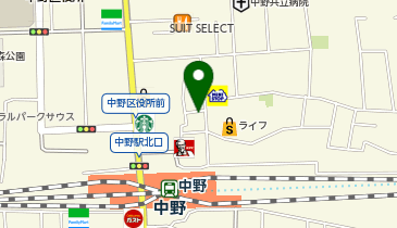 BEER STAND EASYの地図画像
