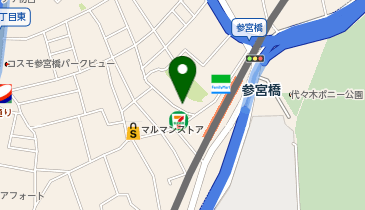 すしダイニング 参宮橋 清水の地図画像