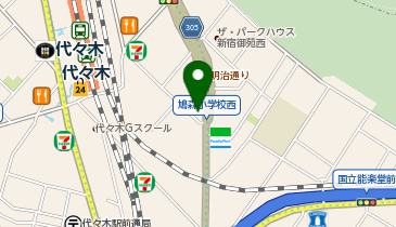 インドカレー & 東京ハラルレストランの地図画像